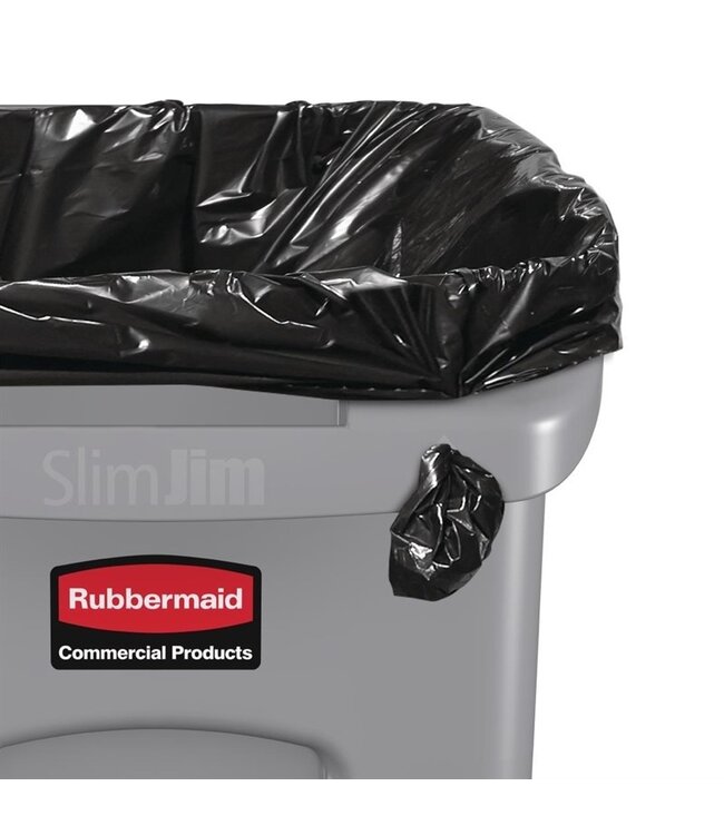 Container Slim Jim met luchtsleuven 60 ltr 558 x 279 x 635 mm - Rubbermaid