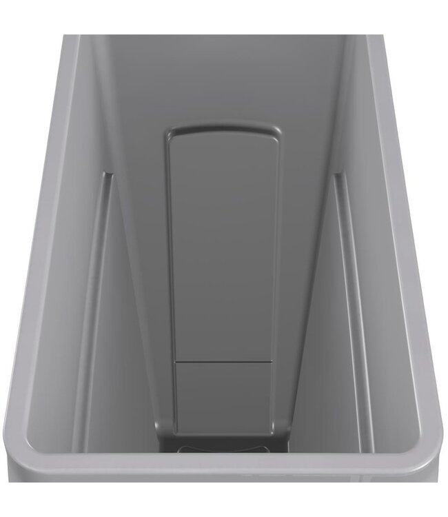Container Slim Jim met luchtsleuven 60 ltr 558 x 279 x 635 mm - Rubbermaid