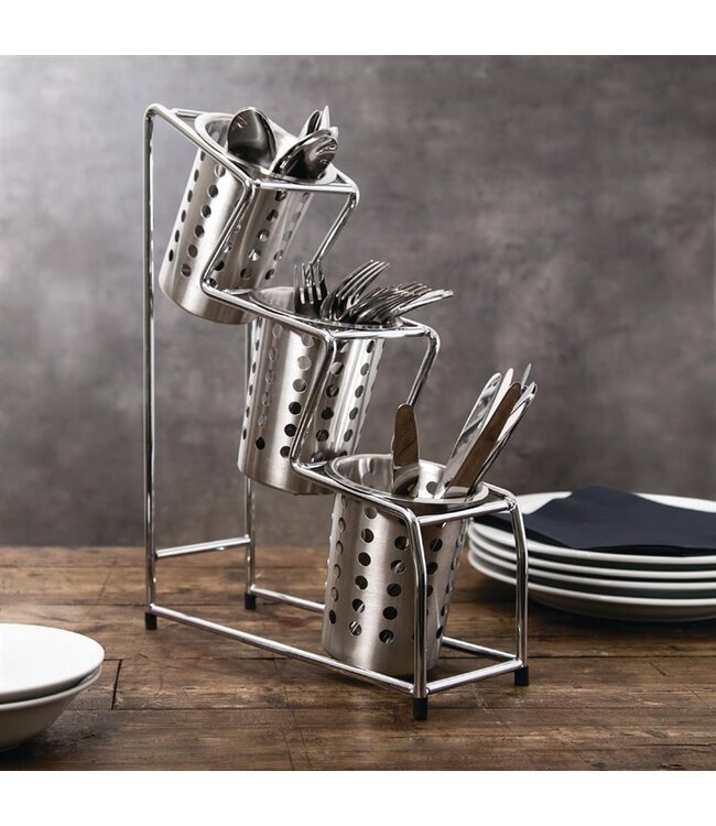 Bestekbeker rond 135 mm roestvrijstaal - Fusion plus