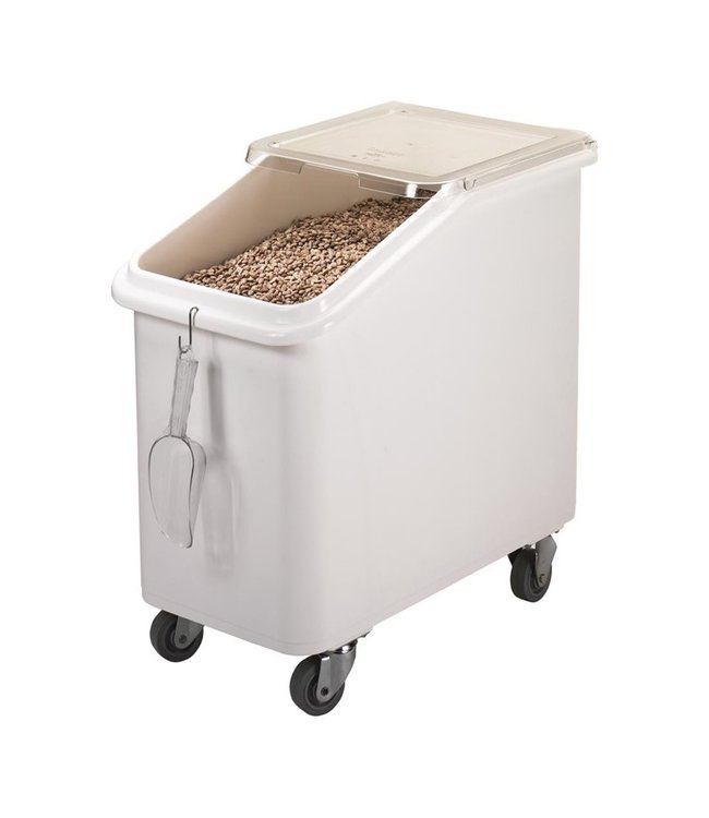 Ingrediëntenbak verrijdbaar wit 102 ltr 330 x 750 x 710 mm - Cambro