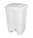 Jantex Afvalemmer wit 87 ltr 495 x 400 x 820 mm - Jantex