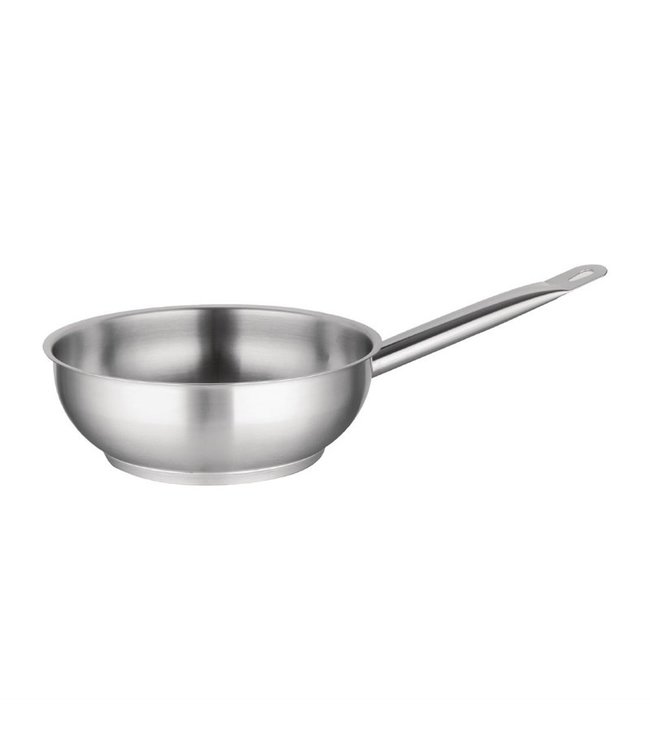 Sauteuse conisch 1,8 ltr 200 x 65 mm roestvrijstaal - Fusion basic