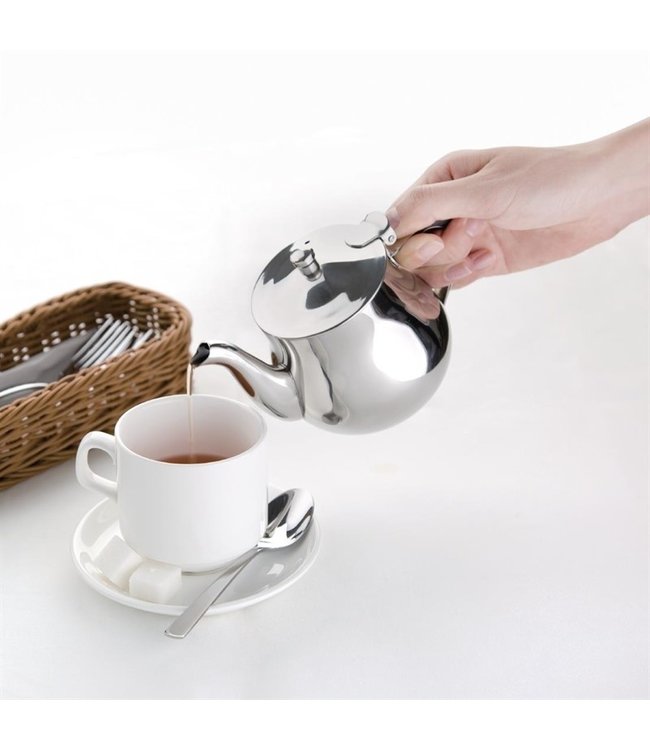 Theekan arabisch 50 cl roestvrijstaal - Fusion plus