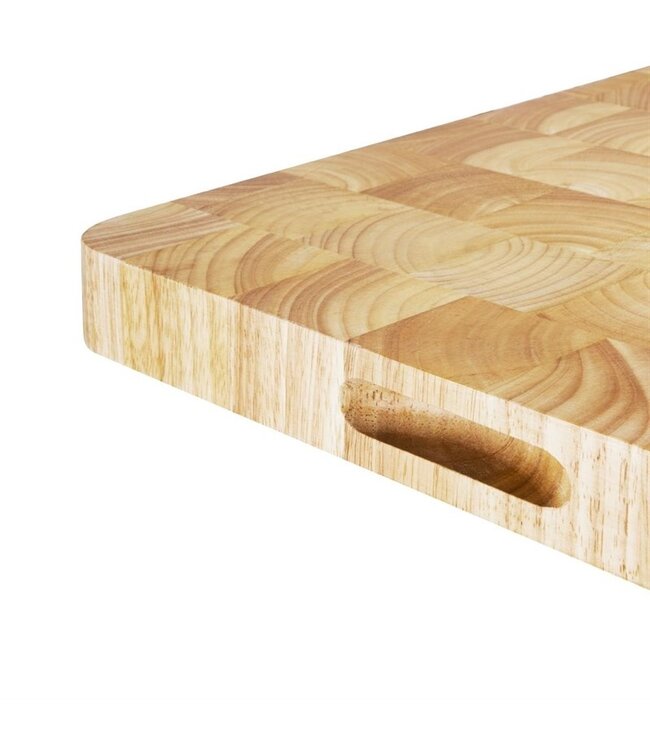 Snijplank hout 610 x 455 x 45 mm - Fusion basic
