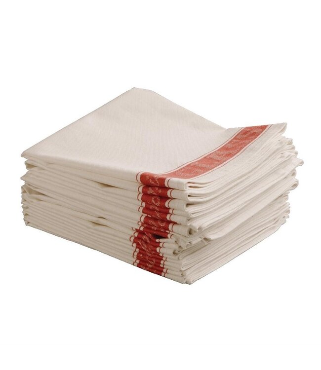 Glasdoek rood 762 x 508 mm -  Fusion basic