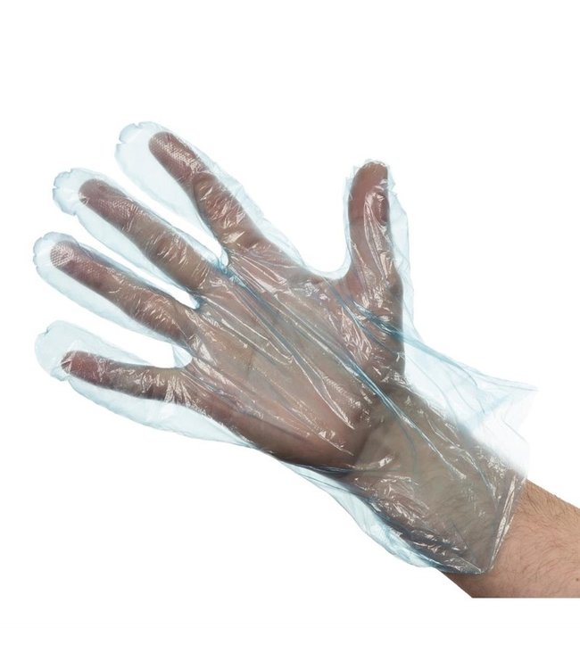 Disposable handschoenen blauw | prijs & verp per 100 stuks
