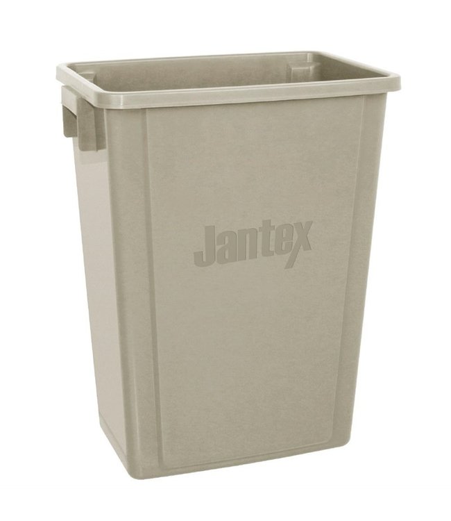 Recyclebak beige 56 ltr 318 x 439 x 583 mm - Jantex