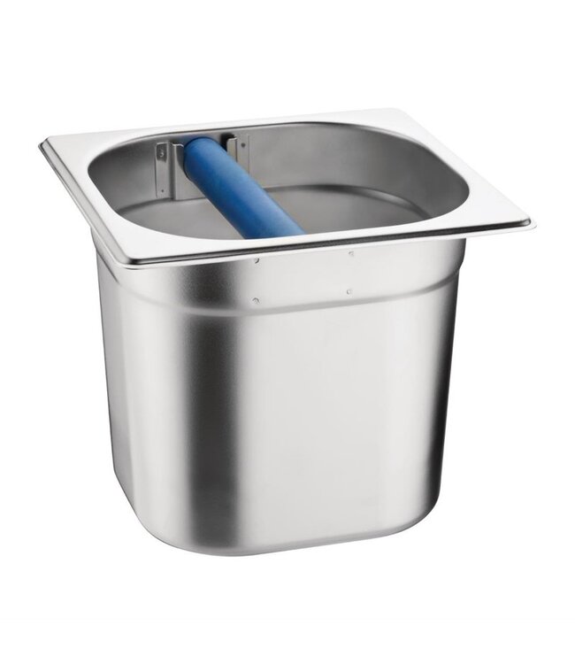 Uitklopbak 1/6GN 176 x 162 x 100 mm - Roestvrijstaal