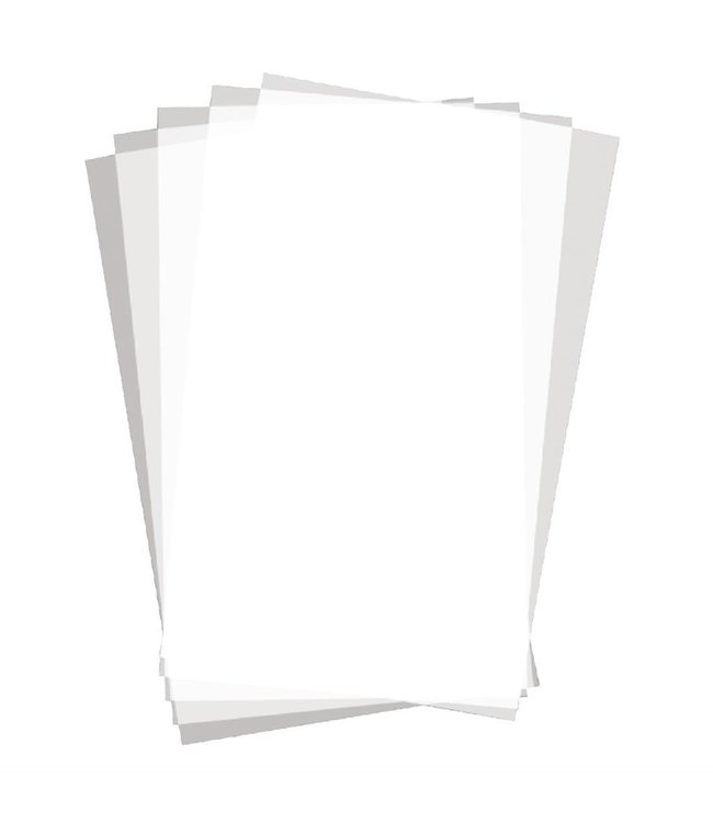 Vetvrij papier zonder opdruk 255 x 406 mm  | prijs & verp per 500 stuks