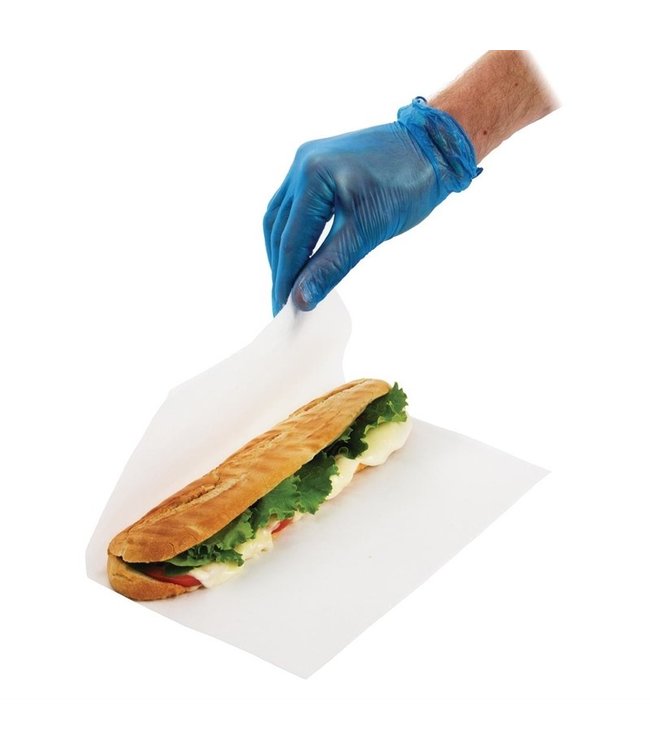 Tosti papier 330 x 270 mm  | prijs & verp per 100 stuks