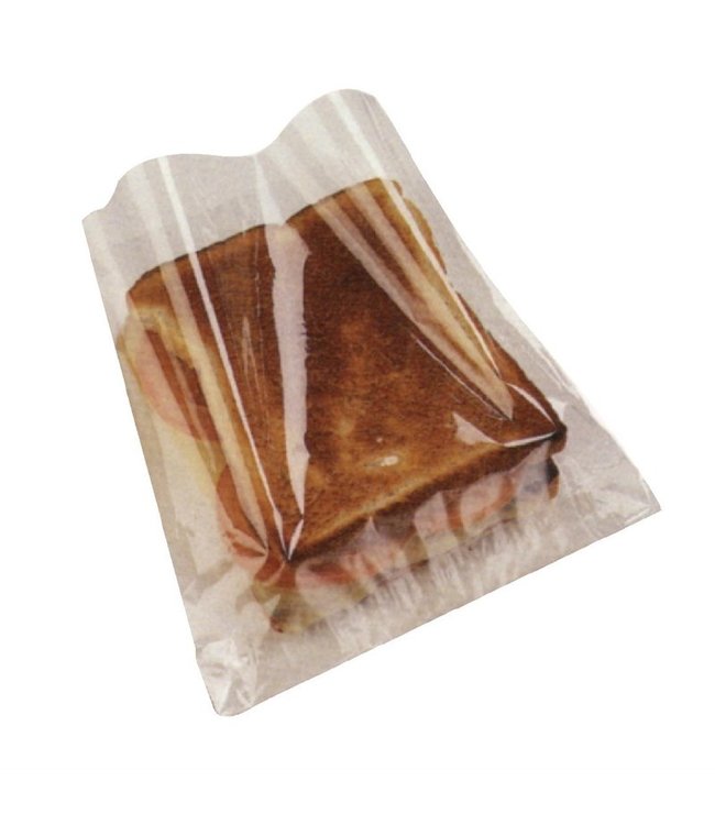 Toastzakjes 180 x 160 mm - Disposable | prijs & verp per 1000 stuks