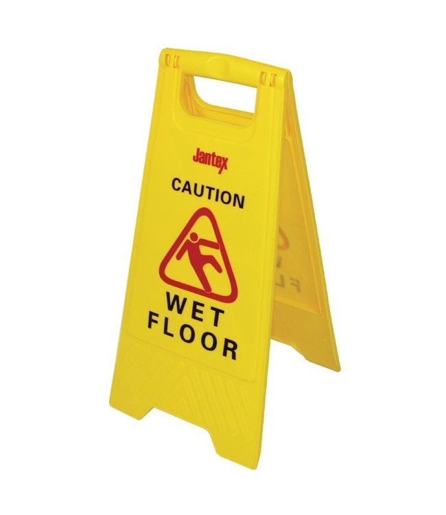 Waarschuwingsbord "Wet floor" 640 mm - Jantex