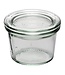 Weckpot 8 cl 60 x 55 mm | prijs & verp per 12 stuks