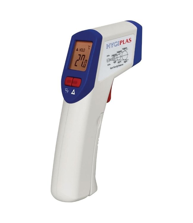Thermometer mini infrarood 32 x 63 x 175 mm - Hygiplas