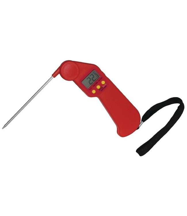 Thermometer kleurcode rood Easytemp - Hygiplas