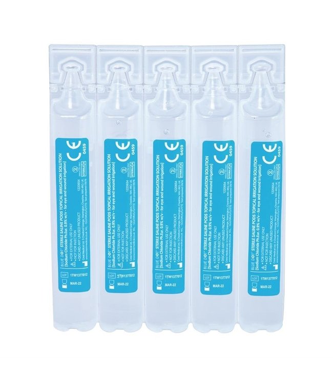 Oogspoeling capsules 2 cl | prijs & verp per 25 stuks