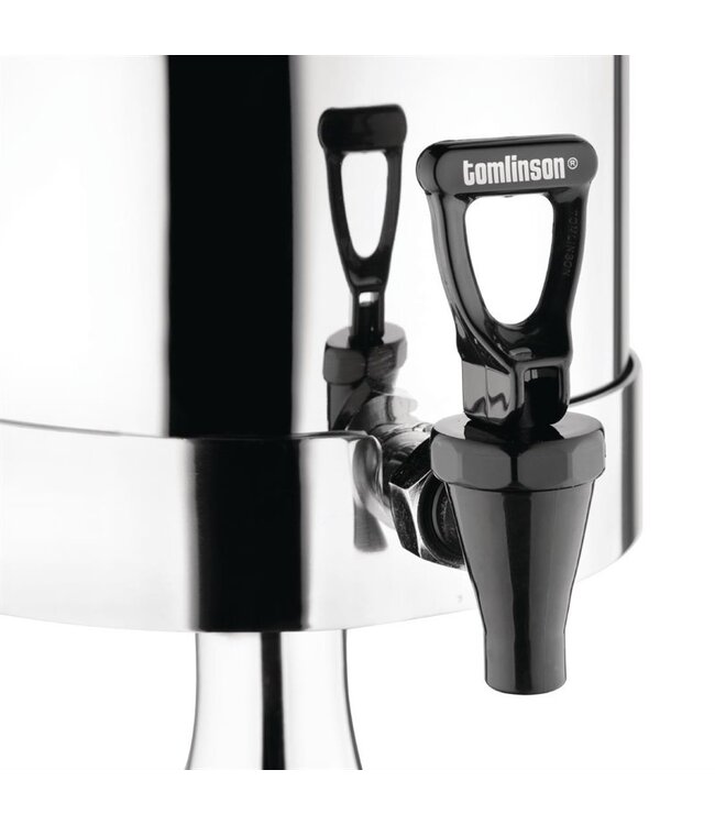 Melkdispenser 6,5 ltr 263 x 370 x 550 mm roestvrijstaal - Fusion plus