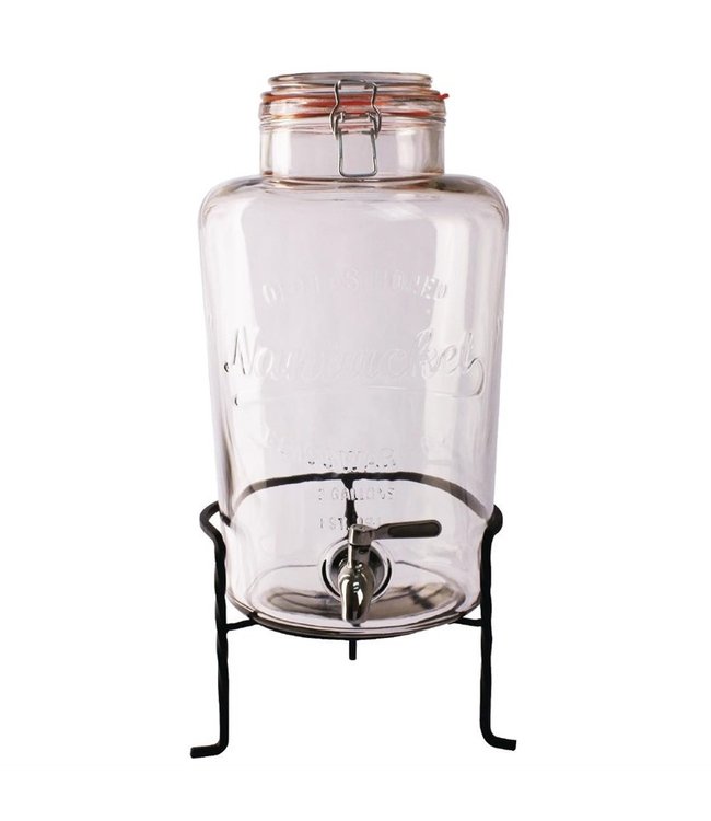 Waterdispenser glas retro met standaard 8,5 ltr 200 x 210 x 460 mm - Fusion plus