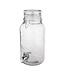 Fusion plus Drankdispenser met tekst en klemdeksel 3,6 ltr 195 x 145 x 325 mm - Fusion plus