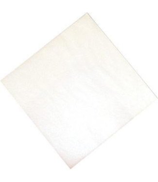 Servet 40x40 cm 3-laags wit tissuepapier 1/4 gevouwen | prijs & verp per 1.500 stuks