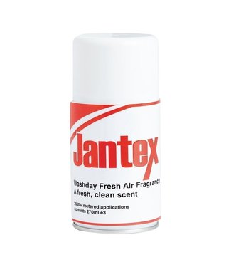 Jantex Luchtverfrissernavulling "Washday Fresh" Aircare - Jantex  27 cl | prijs & verp per 6 stuks