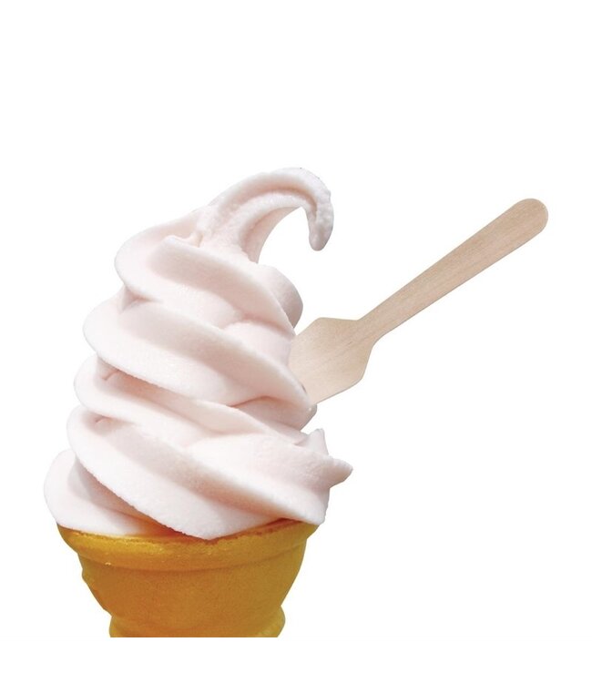 Ijslepel biologisch afbreekbaar 96 mm berkenhout - Fiesta Green | prijs & verp per 100 stuks