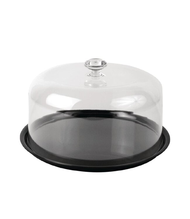 Taartschotel rond 300 mm melamine - Dalebrook