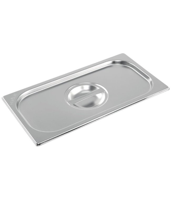 Fusion basic RVS deksel 1/3GN 32,5 x 17,6 cm