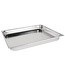 Budgetlijn Gastronormbak rvs 2/1-065 mm diep zonder greep - Budgetlijn