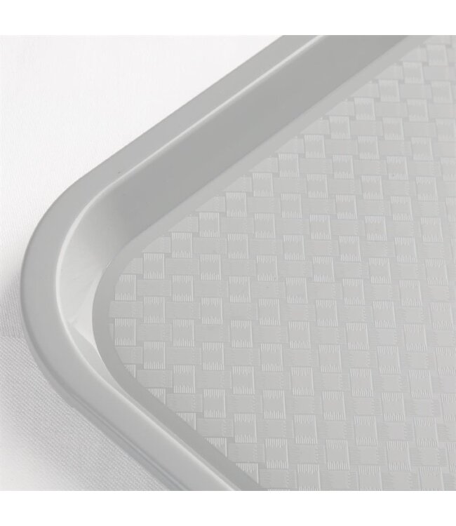 Dienblad polyprop grijs 450 x 350 mm - Kristallon