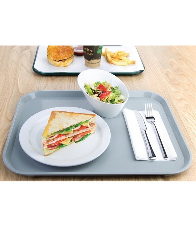 Dienblad polyprop grijs 450 x 350 mm - Kristallon