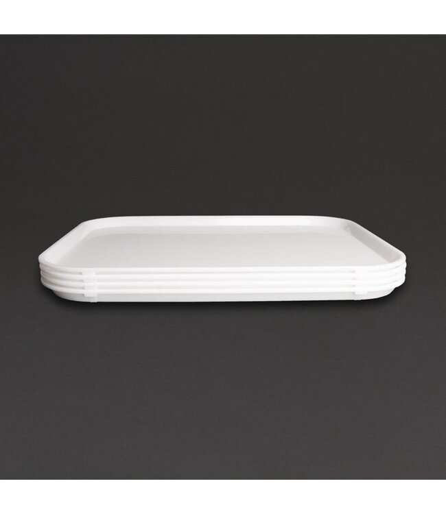 Dienblad wit 450 x 350 mm - Kristallon