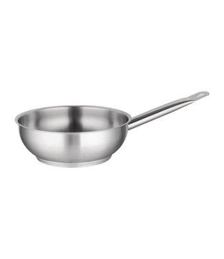 Fusion basic Sauteuse conisch 240 mm roestvrijstaal - Fusion basic