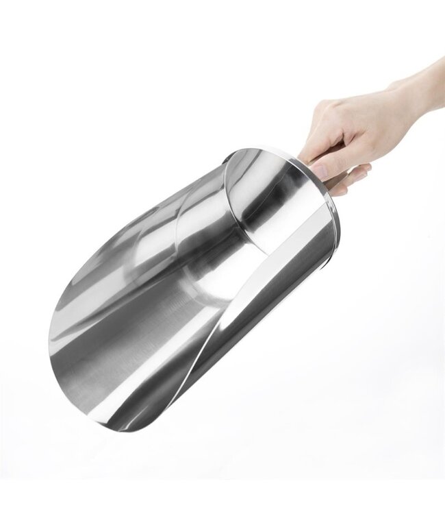 Schep 2 ltr 230 mm roestvrijstaal - Fusion basic