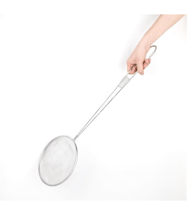 Schuimspaan 200 mm roestvrijstaal - Fusion basic