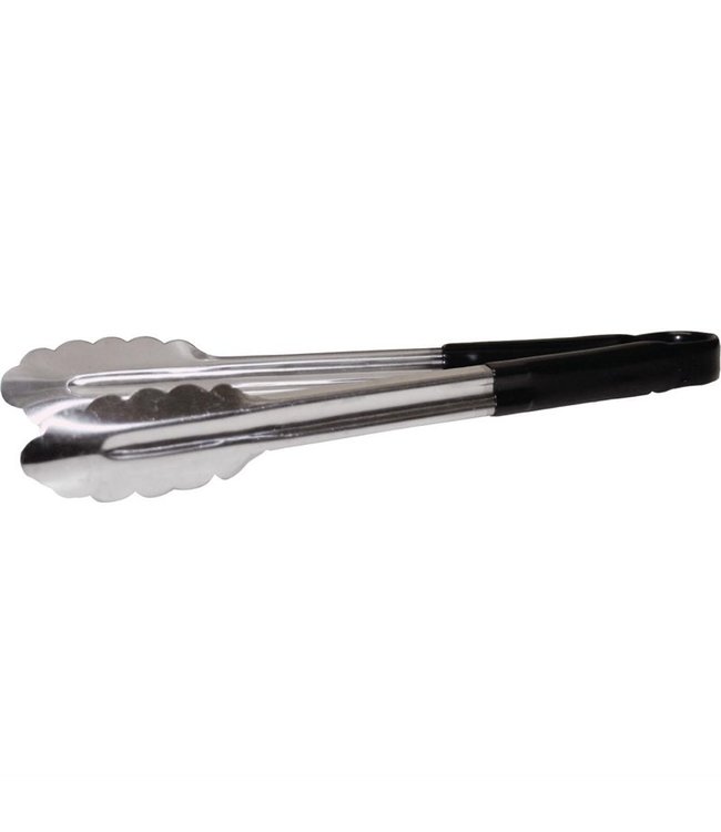Serveertang zwart 290 mm roestvrijstaal - Fusion basic Nog 3 stuks beschikbaar OUTLET !!