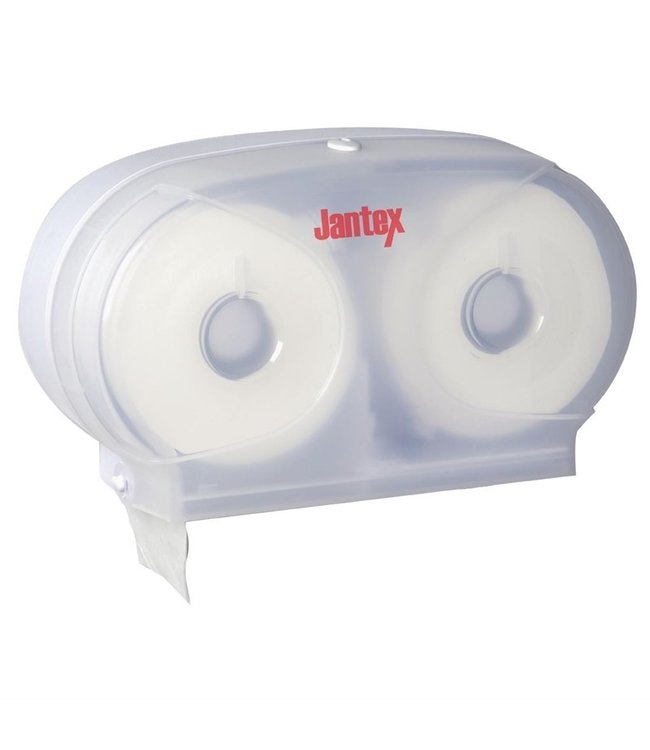 Jantex Toiletroldispenser Mico dubbel 207 x 127 x 334 mm - Jantex