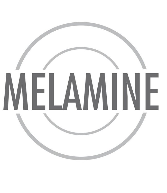 Serveerlepel klein wit 180 mm melamine - Dalebrook