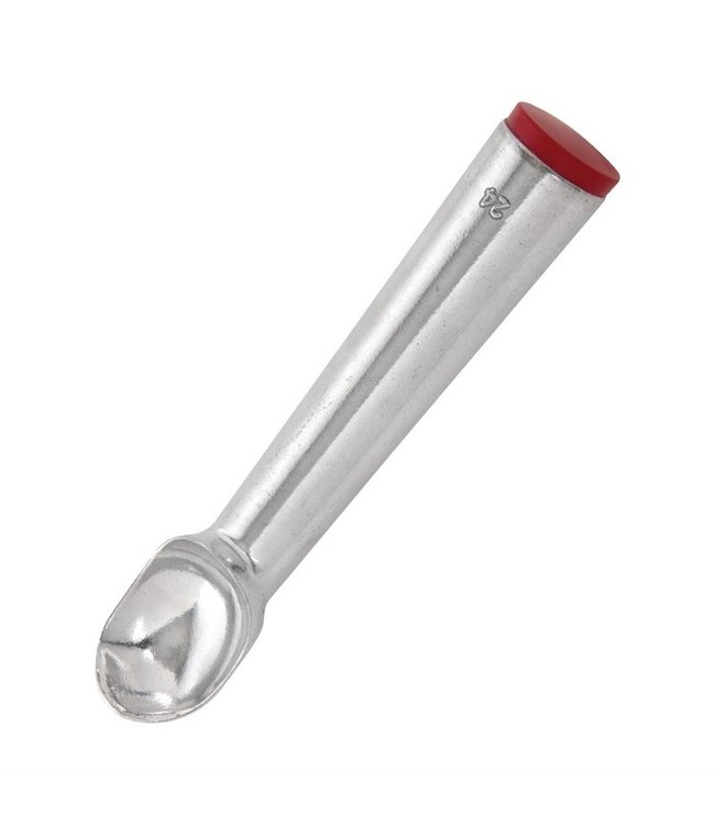 IJsportioneerlepel rood 4,2 cl aluminium - Fusion basic