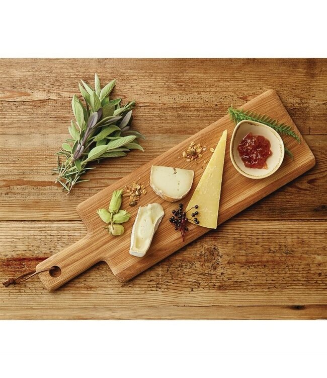 Serveerplank rechthoekig 155 x 400 x 15 mm eikenhout - Fusion plus