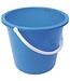 Jantex Emmer blauw kunststof 10 ltr 280 x 295 x 260 mm - Jantex