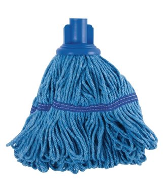 Jantex Mop antibacterieel blauw 380 mm - Jantex