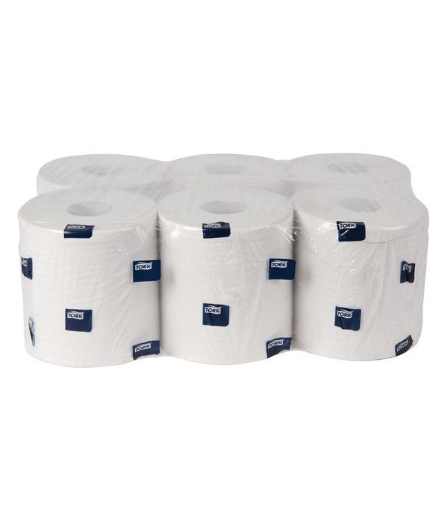 Handdoekrol wit centrefeed - Tork| prijs & verp per 6 x 450 vel