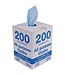 Jantex Doekje multifunctioneel antibacterieel blauw  370 x 220 mm - Jantex  | prijs & verp per 200 stuks