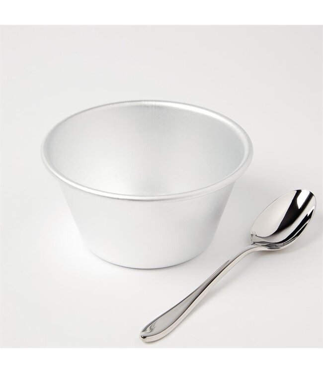 Puddingvorm 34 cl 110 x 55 mm aluminium - Fusion basic