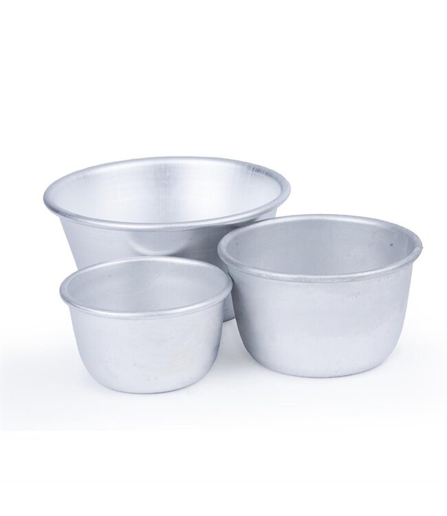 Puddingvorm 17 cl 85 x 50 mm aluminium - Fusion basic