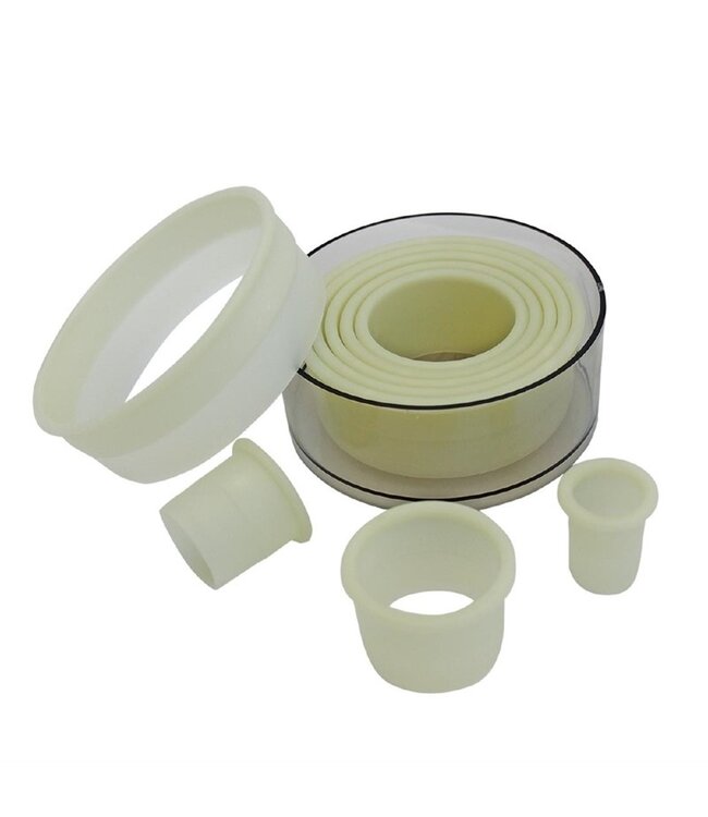 Stekerdoos rond glad - Schneider | prijs & verp per 9 stuks