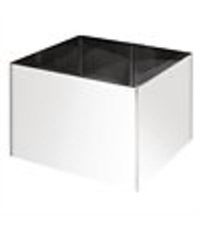 Moussering 80 x 80 x 60 mm roestvrijstaal - Fusion basic