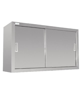 Fusion basic Kast wandmodel 1200 x 300 x 600 mm roestvrijstaal - Fusion basic