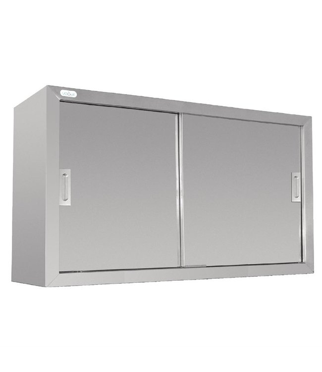 Kast wandmodel 1200 x 300 x 600 mm roestvrijstaal - Fusion basic